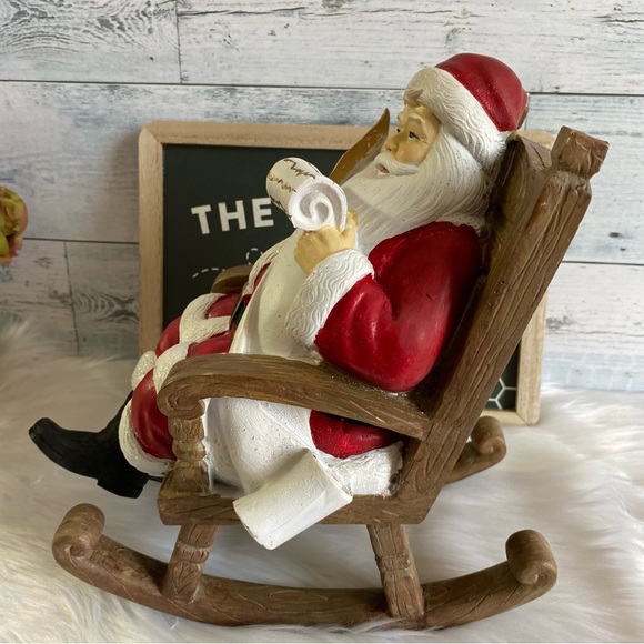 Christmas Santa On Rocking Chair - Picture 11 of 11